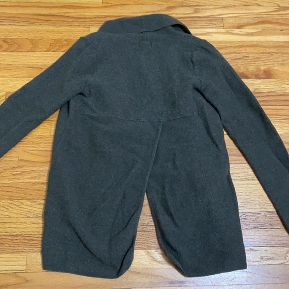 Adrienne Vittadini Sweater cardigan/shawl Extra Fine Merino Wool Cardigan small - Picture 4 of 5